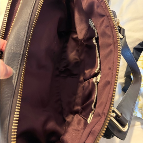 Henri Bendel Brown Leather Satchel - Picture 4 of 5